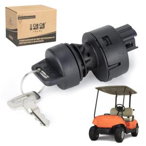 image10L0L Golf Cart Ignition Key Switch for Yamaha G22 G29 Drive 2 OEM JW1H251000 JU2H251020  2 Position OnOff Replacement Ignition Switch with 2 Standard Keys for Gas 2005UP Electric G29