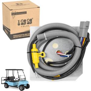 image10L0L Golf Cart On Board Computer OBC for Club Car DS Electric 48v Regen II IQ 101909902 AM1229201 102852001 103359401 103403101 with Square 6pin Plug