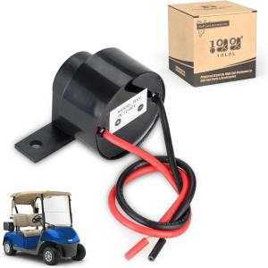 image10L0L Golf Cart Reverse Buzzer Fits EZGO GampampE 2008up RXV 2010up 2Five Replaeces  608899 607912 608882