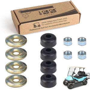 image10L0L Golf Cart Shock Absorber Bushing Kits Fits Club Car 1982 DS and Precedent Two FrontRear Stud Replaces OEM 1011415