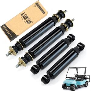 image10L0L Golf Cart Shock Absorbers Kit for Club Car DS Electric 1981up and Gas 1997up Front Rear Shocks Replace OEM 1014235 1015813 1010991 1012183 1014236 1013164DS Model