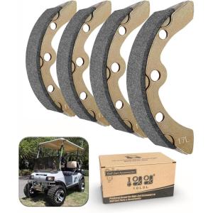 image10L0L Golf Carts 101146302 Brake Shoes for Club Car DS and Carryall Manual Adjust Golf cart 4PCS