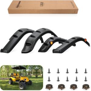 imageGolf Cart 4PCS Fender Flares Front and Rear Fit for Golf Cart YAMAHA G22
