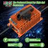 image10L0L 15 Amp 48 Volt Golf Cart Charger for Club Car DS Precedent Smart Golf Cart Battery Charger 3 Battery Types Support Battery Repair Automatic Power Recharge IP67 WaterproofOrange