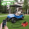 image10L0L 15 Amp 48 Volt Golf Cart Charger for Club Car DS Precedent Smart Golf Cart Battery Charger 3 Battery Types Support Battery Repair Automatic Power Recharge IP67 WaterproofRed