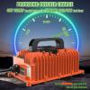image10L0L 15 Amp 48 Volt Golf Cart Charger for Club Car DS Precedent Smart Golf Cart Battery Charger 3 Battery Types Support Battery Repair Automatic Power Recharge IP67 WaterproofOrange