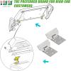 image10L0L 2 Pairs Golf Cart Seat Bottom Hinge Plate for EZGO1995up TXTMedalist Gas or Electric Golf Cart OEM  71610G01 71609G01
