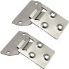 image10L0L 2 Pairs Golf Cart Seat Bottom Hinge Plate for EZGO1995up TXTMedalist Gas or Electric Golf Cart OEM  71610G01 71609G01