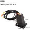 image10L0L 36V Powerwise Charger Receptacle for EZGO TXT Medalist Electric Golf Carts Replace Part OEM73063G01 73149G01 Charger Receptacle