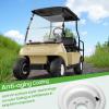 image10L0L 4 Pack 10quot White Steel Golf Cart Wheel Fits Yamaha Club Car EZGO Cushman Centered and 4x1016mm Bolt Pattern10x7  Centered