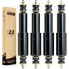 image10L0L 4 Pack Golf Cart Shocks Front Rear Shock Absorbers Kit for EZGO TXT ampamp Medalist 1994Up Gas ampamp Electric Model Replace OEM 70928G01 76418G01