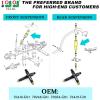 image10L0L 4 Pack Golf Cart Shocks Front Rear Shock Absorbers Kit for EZGO TXT ampamp Medalist 1994Up Gas ampamp Electric Model Replace OEM 70928G01 76418G01