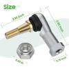image10L0L Ball Joint Tie Rod End Kit for EZGO TXT 2001up Electric ampamp Gas Golf Cart OEM 70902G01 70902G02 Set of 2 Driver ampamp Passenger Side