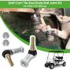 image10L0L Ball Joint Tie Rod End Kit for EZGO TXT 2001up Electric ampamp Gas Golf Cart OEM 70902G01 70902G02 Set of 2 Driver ampamp Passenger Side