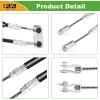 image10L0L Brake Cable Set Passenger and Driver Side Fits EZGO 94 TXT or Medalist Golf Cart Replaces 70969G03