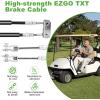 image10L0L Brake Cable Set Passenger and Driver Side Fits EZGO 94 TXT or Medalist Golf Cart Replaces 70969G03