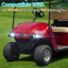 image10L0L Deluxe Golf Cart Light Kit for EZGO TXT 19962013 12V48V Headlight Taillight with RGB Daytime Running Lamp Low High Beam Turn Signal Brake Pad Hazard Light