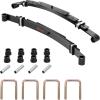 image10L0L EZGO TXT Heavy Duty Rear Leaf Spring  Golf Cart 4Leaf Leaf Spring with Bushings ampamp Sleeves 1012303 74207G02 72618G01