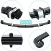 image10L0L Golf Cart 3 Leaf Rear Spring Kit for EZGO TXT Medalist 19945up with Bushings Sleeves ampamp U Bolts OEM 70247G01 70474G01 70505G01 603109