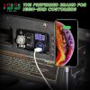 image10L0L Golf Cart 3 in 1 Multifunctional Integrated Panel12V 30 Fast Charge Dual USB Charger Socket ampamp LED Digital Voltmeter ampamp Forward Reverse Switch ButtonFit for EZGO TXT PDS Golf Models
