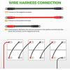 image10L0L Golf Cart Battery Cables 4 Gauge for 36v ampamp 48v EZGO TXT 1994UP ACDC Wire Welding Battery Pure Copper Flexible Cable with Heavy Duty Terminal ConnectorRed  Black