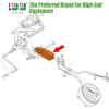 image10L0L Golf Cart Brake Compensator for EZGO TXT ampamp Medalist PDS 1994up Gas ampamp Electric OEM 70272G04 612558