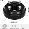 image10L0L Golf Cart Brake DrumHub Assembly Electric for EZGO TXT Replaces OEM 19186G1PBlack 1pack