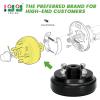 image10L0L Golf Cart Brake DrumHub Assembly Electric for EZGO TXT Replaces OEM 19186G1PBlack 1pack