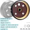 image10L0L Golf Cart Brake DrumHub Assembly Electric for EZGO TXT Replaces OEM 19186G1Pblack 2pack