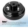 image10L0L Golf Cart Brake DrumHub Assembly Electric for EZGO TXT Replaces OEM 19186G1Pblack 2pack