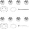 image10L0L Golf Cart Brake DrumHub Assembly Electric for EZGO TXT Replaces OEM 19186G1Pblack 2pack