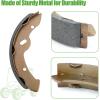 image10L0L Golf Cart Brake ShoesBrake Pads and Bendex Drum Spring Kit for Yamaha 1993Up G14 G16 G19G22 and 1996Up TXTEZGOST350WorkhorseMedalist 1997 UP OEM 27943G01 27945G01 70794G01 70795G01Golf Cart Brake Shoes and Bendex Drum Spring