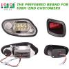 image10L0L Golf Cart Deluxe Headlight ampampTaillight Kit for 2014 Up EZGO FreedomTXT T48 EZGO Valor Gas ampamp Electric with Light Upgrade Kit with Turn Signals SwitchHornBrake Lights Harness 12V Input