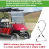 image10L0L Golf Cart Forward ampamp Reverse Shift Cable Assembly for EZGO Gas 19912001 4Cycle TXT Medalist Marathon Workhorse 800 OEM 25691G01 40quot Long