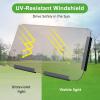image10L0L Golf Cart HD Windshield for Club Car DS 200005UPHD Shatterproof ampamp Foldable Windproof Windshield Integrated TintedTinted
