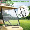image10L0L Golf Cart HD Windshield for Club Car DS 200005UPHD Shatterproof ampamp Foldable Windproof Windshield Integrated TintedTinted