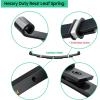 image10L0L Golf Cart Heavy Duty Rear 3Leaf Spring Kit for EZGO TXT Medalist 19945up ampamp MPT 800 HD Leaf Spring with Bushings Sleeves U Bolts Replace OEM 70247G01 70474G01 70505G01 603109