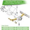 image10L0L Golf Cart Heavy Duty Rear 3Leaf Spring Kit with Bushings ampamp Sleeves for 19952013 EZGO TXT OEM 70506G01 74135G01 74207G01 74207G03