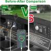 image10L0L Golf Cart Key Switch Console Plate for EZGO TXT ampamp Medalist Includes Forward Reverse Switch USB Charger Socket Digital Volt Meter
