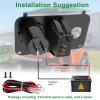 image10L0L Golf Cart Key Switch Console Plate for EZGO TXT ampamp Medalist Includes Forward Reverse Switch USB Charger Socket Digital Volt Meter