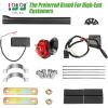 image10L0L Golf Cart Light Kit for EZGO Freedom TXT  T48 Gas ampamp Electric 2014up Headlight Taillight with Turn Signal Switch Horn Button Blinker ampamp Brake Light Switch Must Work on 12V