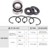 image10L0L Golf Cart Rear Axle Shaft Bearing ampamp Seal Kit for EZGO TXT RXV Medalist Marathon Electric Carts 1978 UP OEM 611931 70181G01 70181G01 15112G1 15112G1 620343 2 Pack