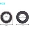 image10L0L Golf Cart Rear Axle Shaft Bearing ampamp Seal Kit for EZGO TXT RXV Medalist Marathon Electric Carts 1978 UP OEM 611931 70181G01 70181G01 15112G1 15112G1 620343 2 Pack