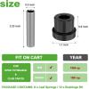 image10L0L Golf Cart Rear Leaf Spring Bushings ampamp Sleeves Kit Compatible with Club Car DS 1992up EZGO TXT ampamp Medalist 1994up Models OEM 70291G01 70289G02