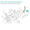 image10L0L Golf Cart Speed Sensor for Club Car DS ampamp Precedent 2004Up ADC Motor  HighSpeed Magnet IQ Sensor OEM 102704901 102265601