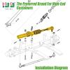 image10L0L Golf Cart Steering Box Assembly Fits EZGO TXT 2001up 70602G01 70964G01 Some of The Earlier 20012002 ETC