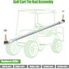image10L0L Golf Cart Tie Rod Assembly Tie Rod and End Left and Right Fits EZGO Gas ampamp Electric Golf Carts Years 2001Up 26 Inch 70876G02 70902G01 70902G02 01069G01 01069G02