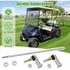 image10L0L Golf Cart Tie Rod Assembly Tie Rod and End Left and Right Fits EZGO Gas ampamp Electric Golf Carts Years 2001Up 26 Inch 70876G02 70902G01 70902G02 01069G01 01069G02