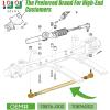 image10L0L Golf Cart Tie Rod Assembly for 2001up EZGO TXT Shuttle Workhorse ampamp ST Series PDS Gas ampamp Electric OEM 70876G02 70876G02
