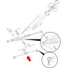 image10L0L Golf Cart Tie Rod Assembly for EZGO TXT ampamp Medalist 199452001 2 Set OEM 70074G01 70074G02